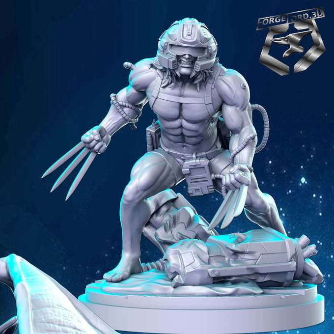 Weapon-X-statue-75mm-RN-Estudio-figurines-fantasy-tabletop-RPG-3D-miniatures