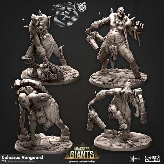 Colossus-Vanguard-CastNPlay-kragger's-giants-Collection--fantasy-tabletop-RPG-3D-miniatures