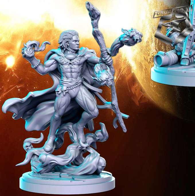 vodoo-statue-75mm-RN-Estudio-figurines-fantasy-tabletop-RPG-3D-miniatures