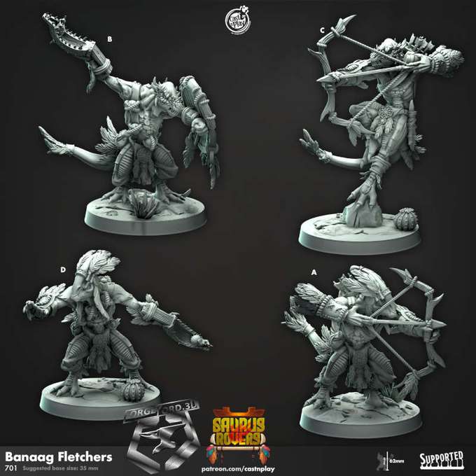 Banaag-Fletchers-CastNPlay-vulcan-dwarves-Collection--fantasy-tabletop-RPG-3D-miniatures