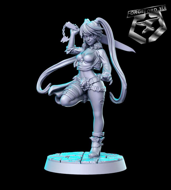 Female-Squall-RN-Estudio--figurines-fantasy-tabletop-RPG-3D-miniatures