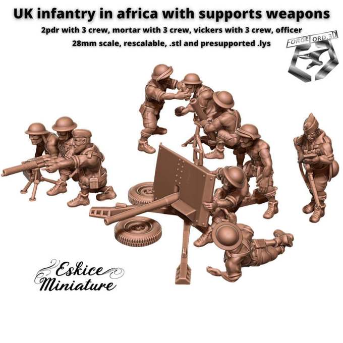 UK-Afric-sup-WWII-Figurines-3D-miniatures-Eskice-Miniature-historical-1