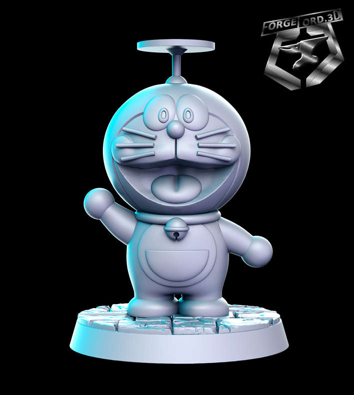 Doraemon-RN-Estudio--figurines-fantasy-tabletop-RPG-3D-miniatures