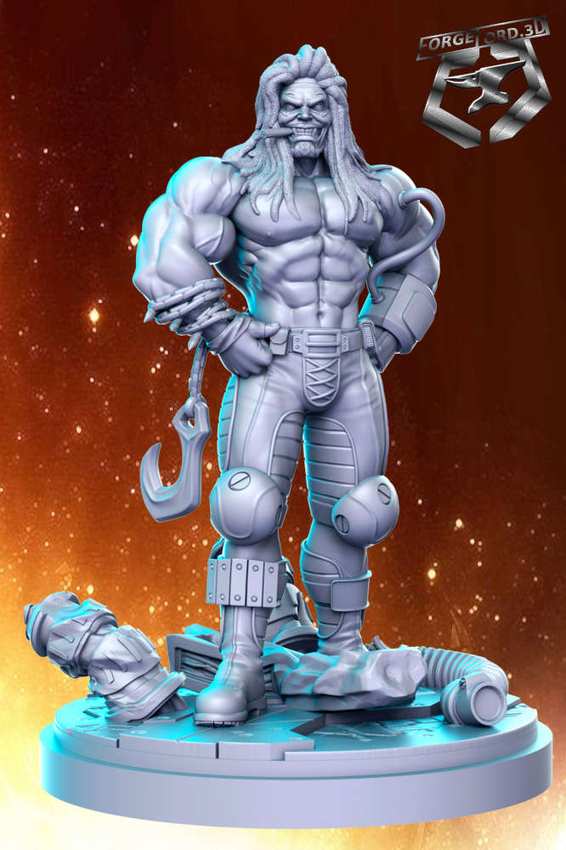 Lobo-statue-75mm-RN-Estudio-figurines-fantasy-tabletop-RPG-3D-miniatures