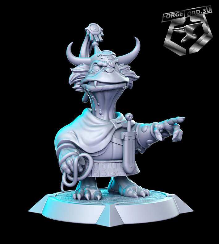 Orc Captain The Return of the King-RN-Estudio--figurines-fantasy-tabletop-RPG-3D-miniatures