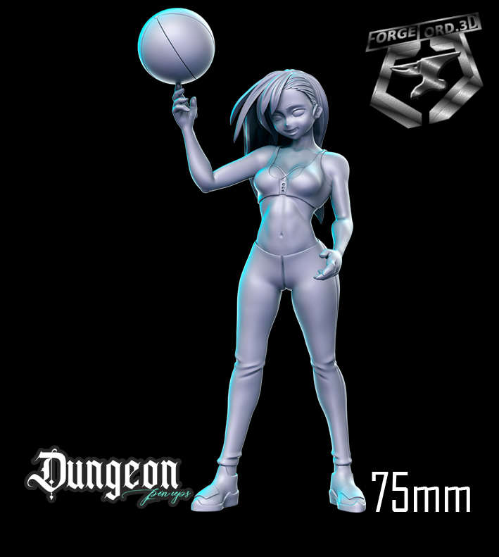 Nagatoro-statue-75mm-RN-Estudio-figurines-fantasy-tabletop-RPG-3D-miniatures