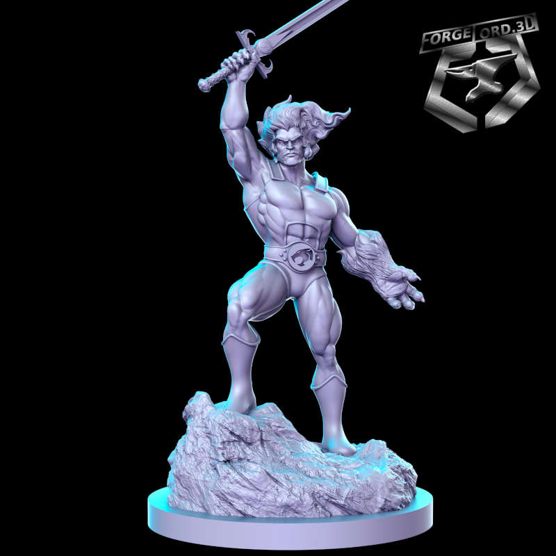 Lion o-RN-Estudio--figurines-fantasy-tabletop-RPG-3D-miniatures