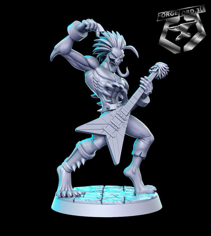 Lord Raptor-RN-Estudio--figurines-fantasy-tabletop-RPG-3D-miniatures