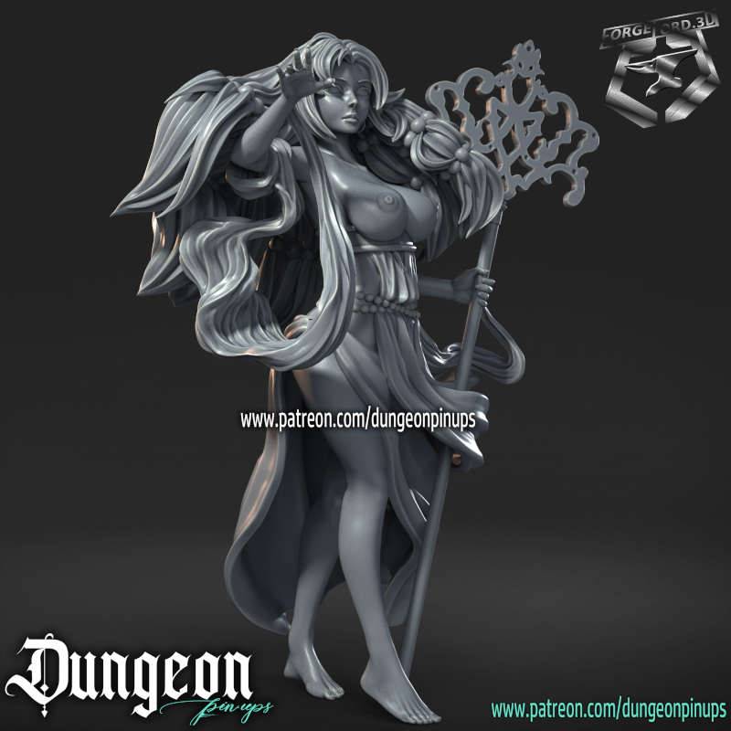DC Priestess nudeDC Priestess-statue-75mm-RN-Estudio-figurines-fantasy-tabletop-RPG-3D-miniatures