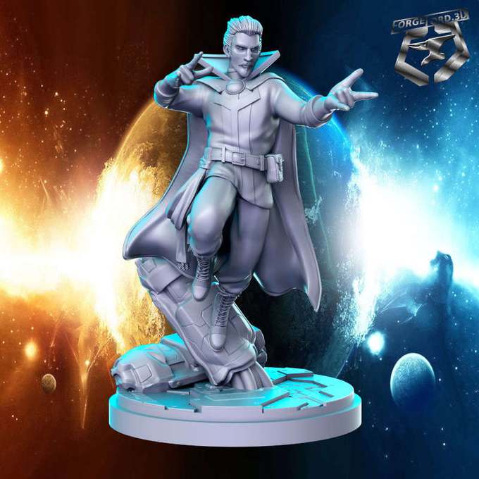 Dr Strange-statue-75mm-RN-Estudio-figurines-fantasy-tabletop-RPG-3D-miniatures
