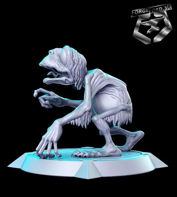 Gollum-RN-Estudio--figurines-fantasy-tabletop-RPG-3D-miniatures