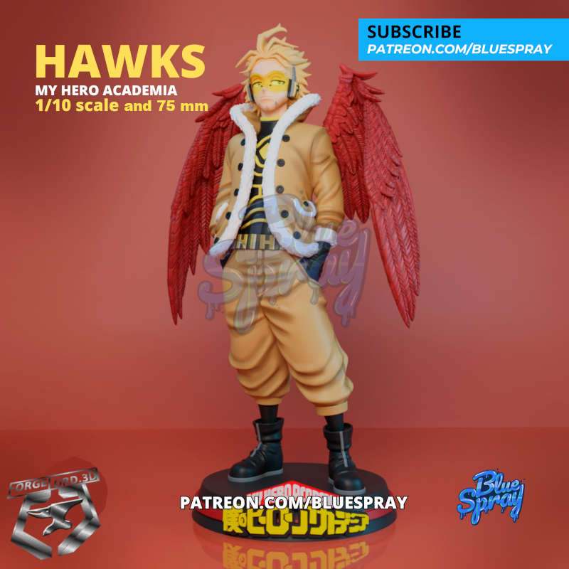 Hawks-Blue-Spray--figurines-fantasy-tabletop-RPG-3D-miniatures