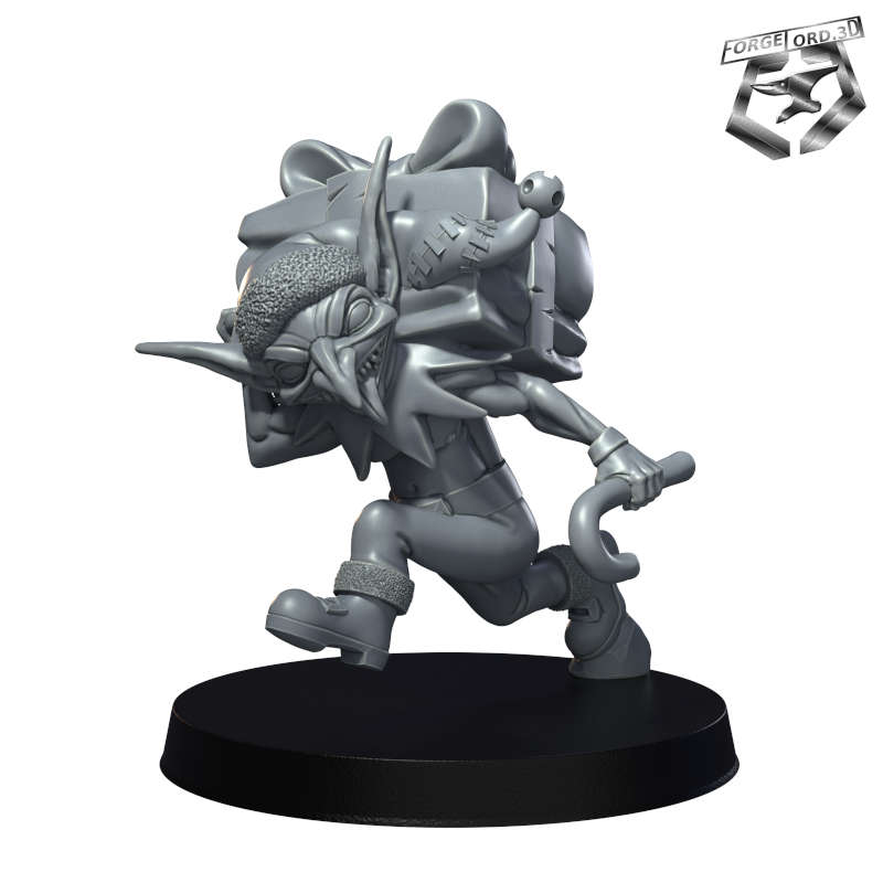 Christmas Goblin-RN-Estudio--figurines-fantasy-tabletop-RPG-3D-miniatures