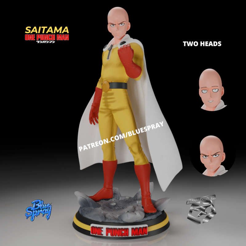 Saitama-Blue-Spray--figurines-fantasy-tabletop-RPG-3D-miniatures
