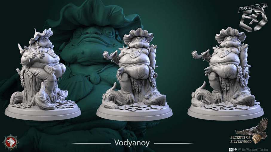 -statue-75mm-figurines-fantasy-tabletop-RPG-3D-miniatures-white-werewolf-tavern