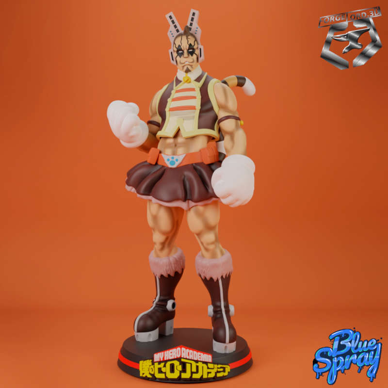 tiger-Blue-Spray--figurines-fantasy-tabletop-RPG-3D-miniatures