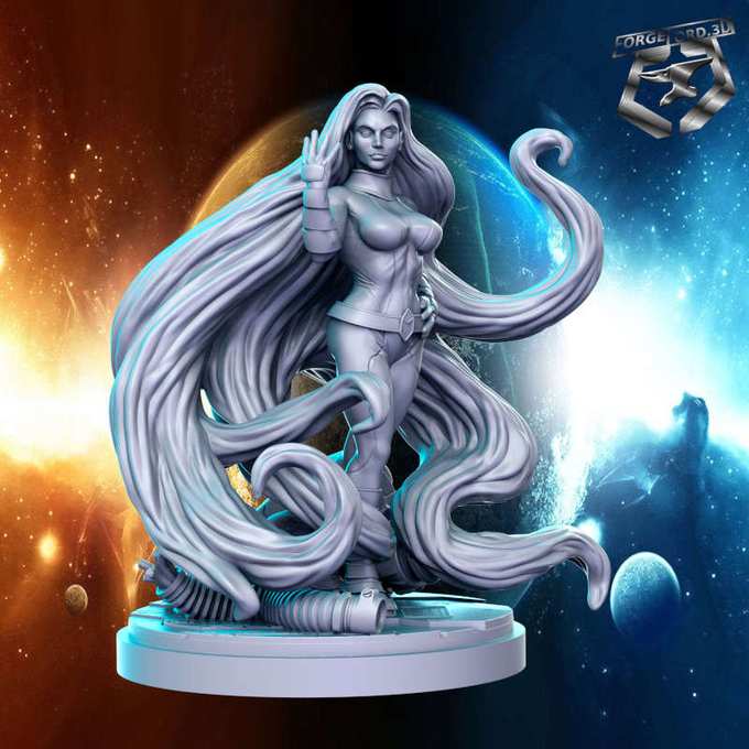 Medusa-statue-75mm-RN-Estudio-figurines-fantasy-tabletop-RPG-3D-miniatures