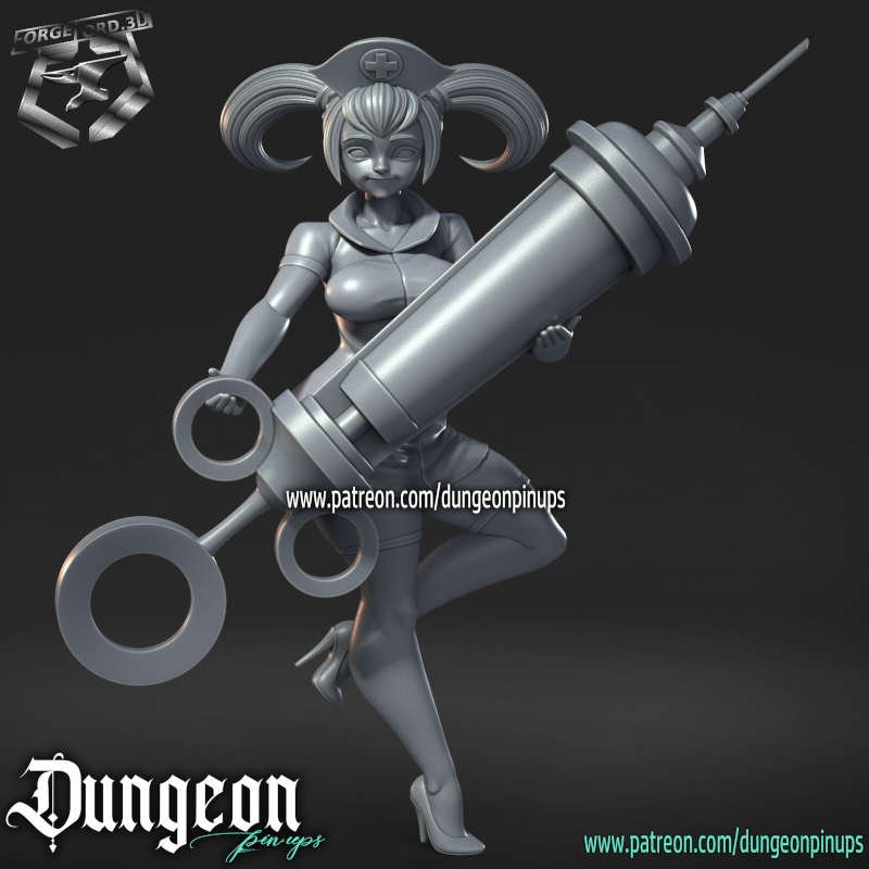 Thid Nurse, statue 75mm