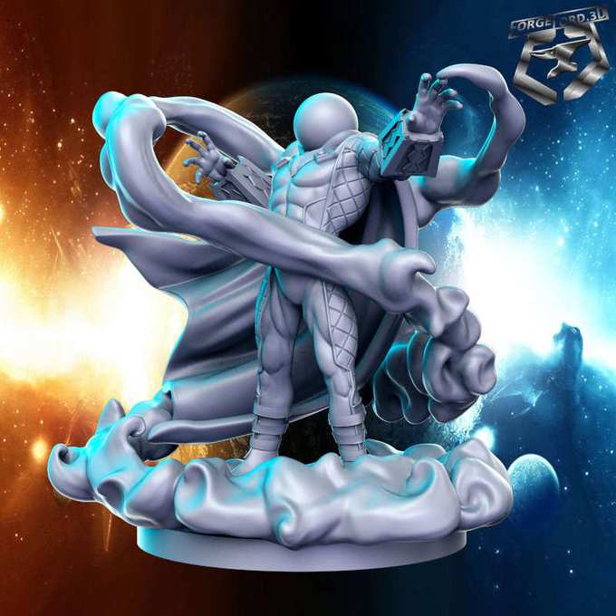 Mistery-statue-75mm-RN-Estudio-figurines-fantasy-tabletop-RPG-3D-miniatures