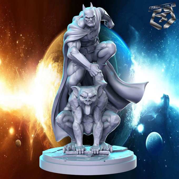 Batman-statue-75mm-RN-Estudio-figurines-fantasy-tabletop-RPG-3D-miniatures