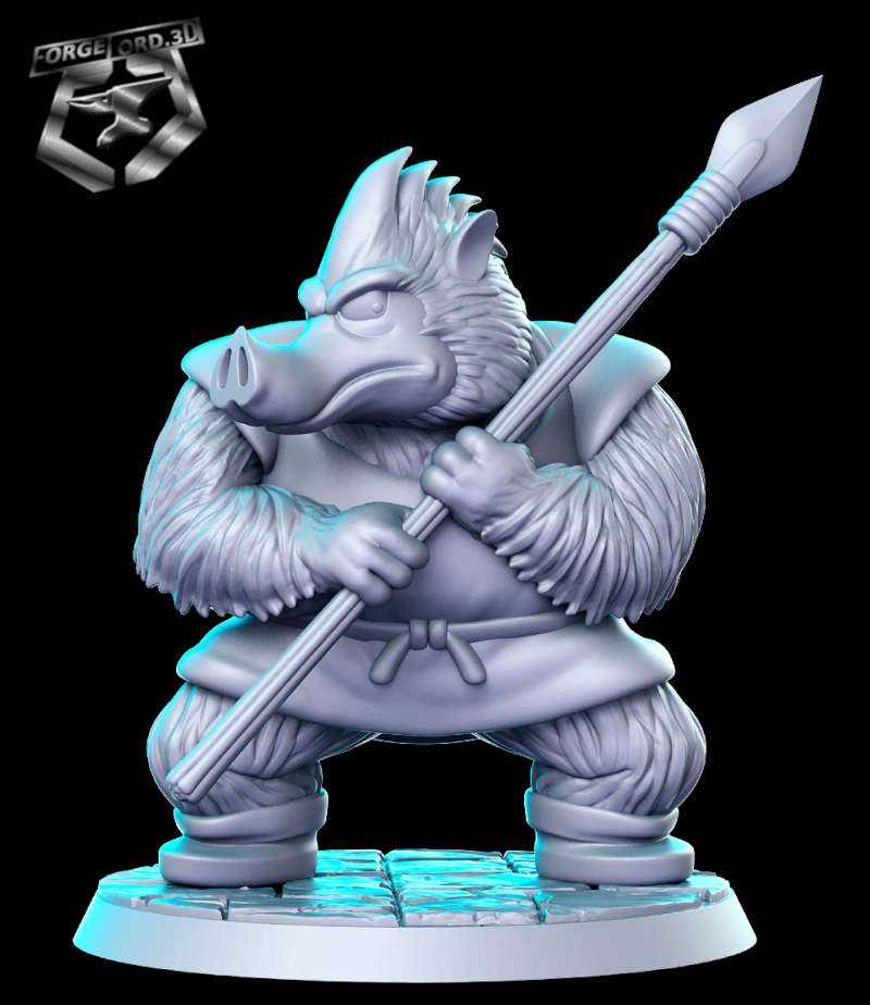 Orc DQ-RN-Estudio--figurines-fantasy-tabletop-RPG-3D-miniatures