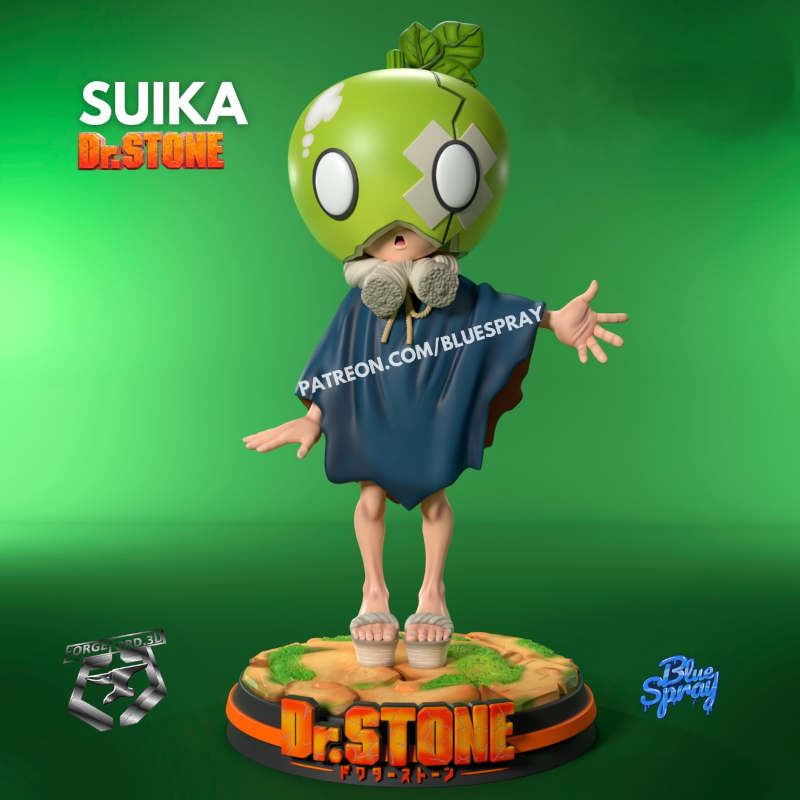 Suika-Blue-Spray--figurines-fantasy-tabletop-RPG-3D-miniatures