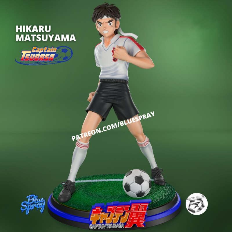 Hikaru Matsuyama-Blue-Spray--figurines-fantasy-tabletop-RPG-3D-miniatures