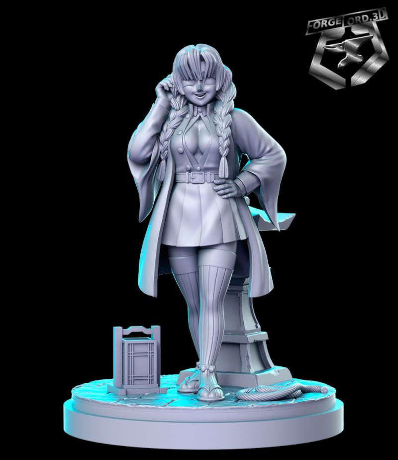 Mitsuri 2-RN-Estudio--figurines-fantasy-tabletop-RPG-3D-miniatures