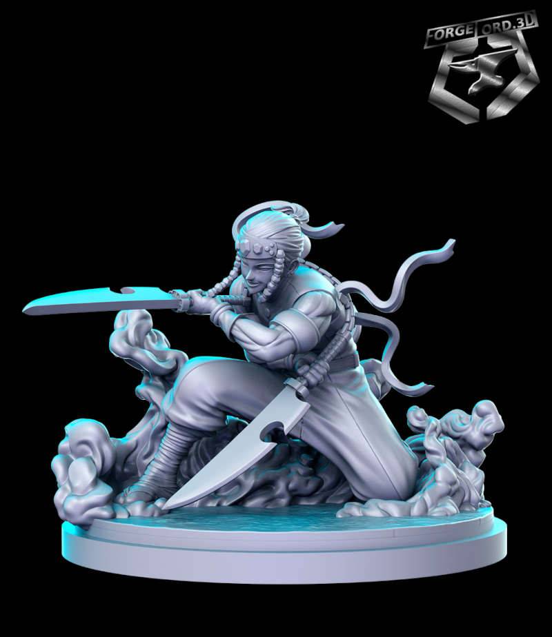 Tengen Uzui-RN-Estudio--figurines-fantasy-tabletop-RPG-3D-miniatures