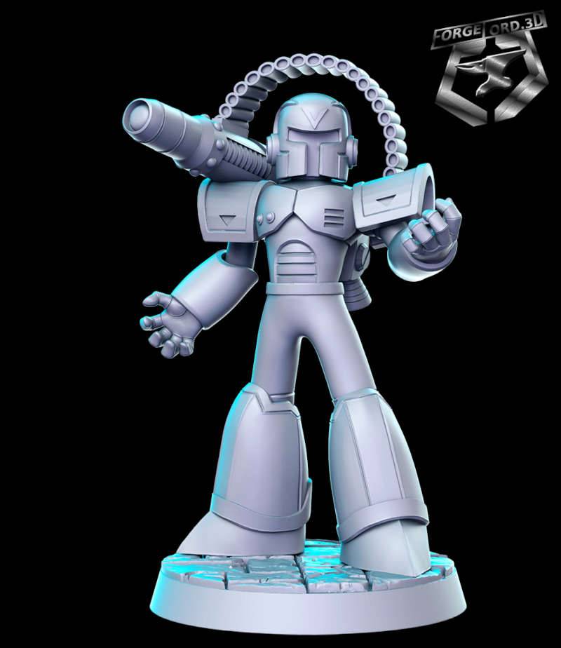 Vile megaman-RN-Estudio--figurines-fantasy-tabletop-RPG-3D-miniatures