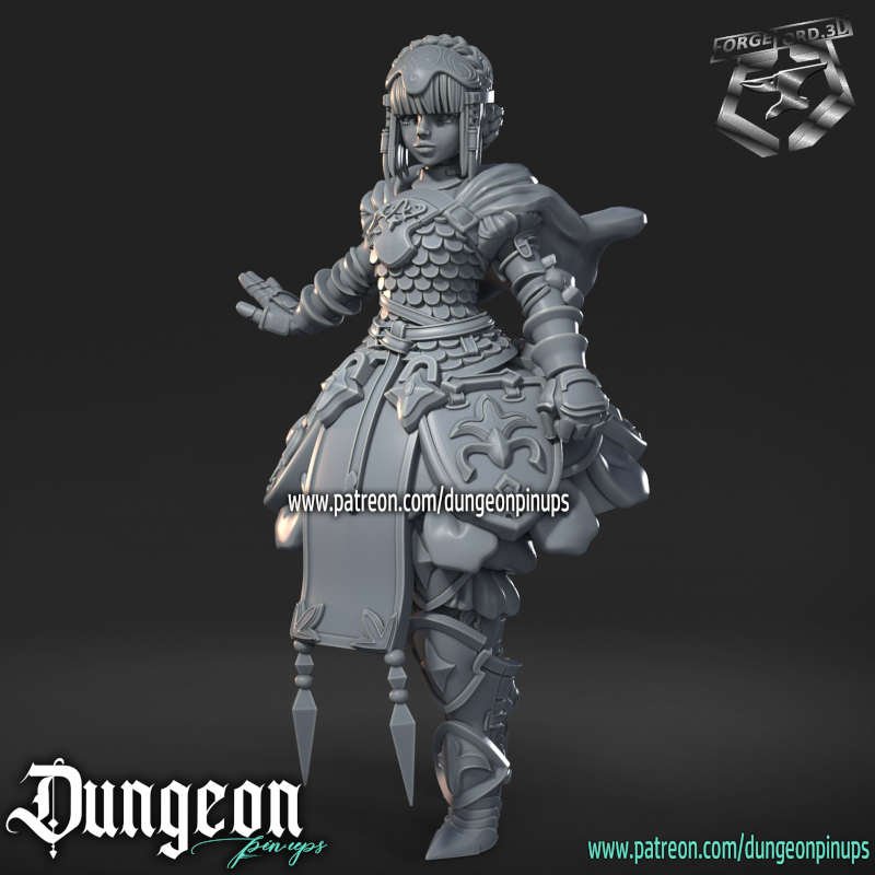 Agnes-statue-75mm-RN-Estudio-figurines-fantasy-tabletop-RPG-3D-miniatures
