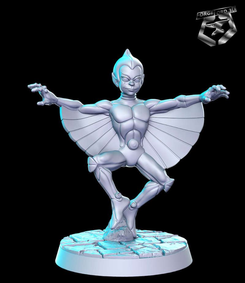 Copper Kid-RN-Estudio--figurines-fantasy-tabletop-RPG-3D-miniatures