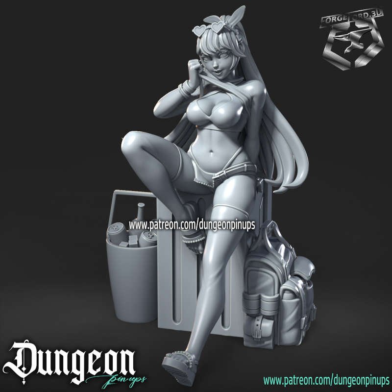 summer day-statue-75mm-RN-Estudio-figurines-fantasy-tabletop-RPG-3D-miniatures