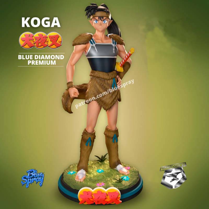 Koga-Blue-Spray--figurines-fantasy-tabletop-RPG-3D-miniatures
