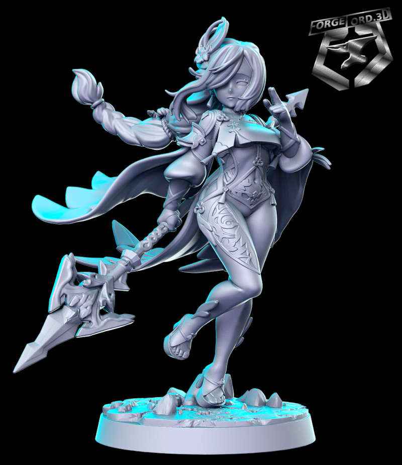Shenhe-RN-Estudio--figurines-fantasy-tabletop-RPG-3D-miniatures