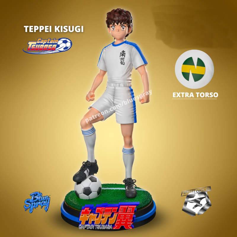 Teppei Kisugi-Blue-Spray--figurines-fantasy-tabletop-RPG-3D-miniatures