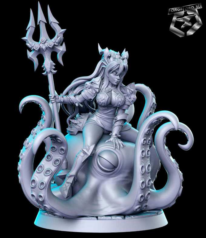 ACC Octo Knight-RN-Estudio--figurines-fantasy-tabletop-RPG-3D-miniatures