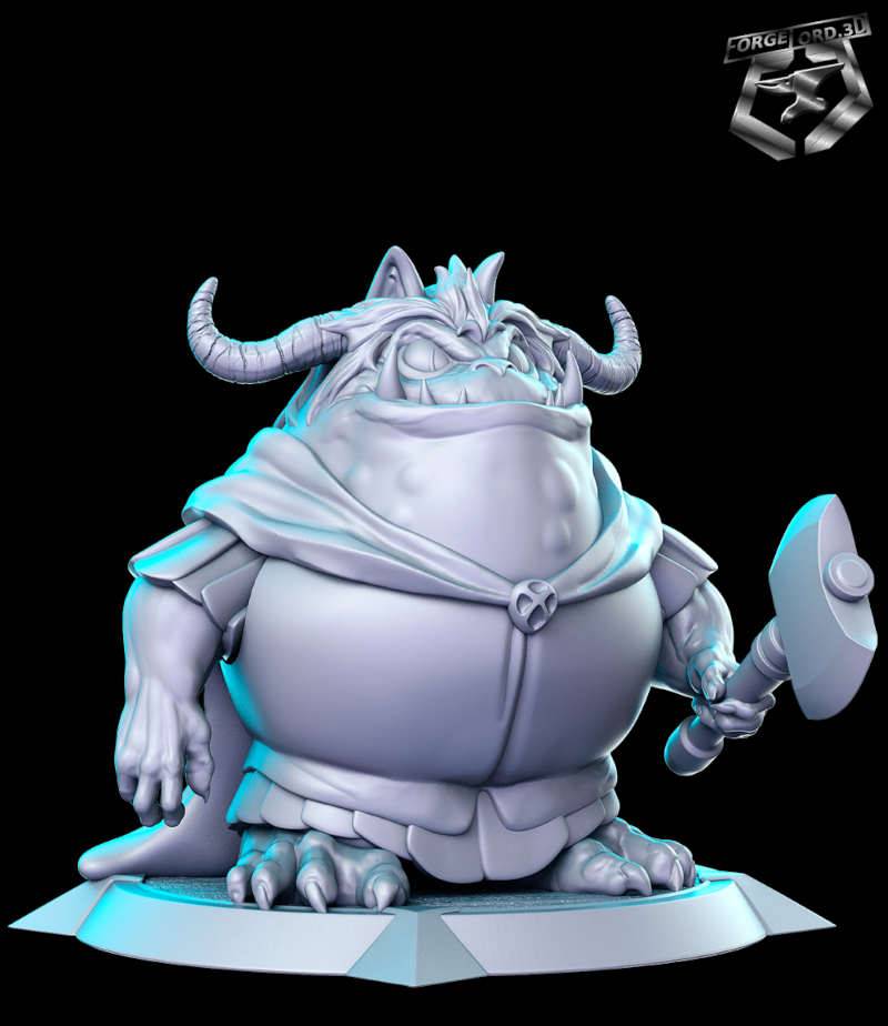 Axe Goblin-RN-Estudio--figurines-fantasy-tabletop-RPG-3D-miniatures