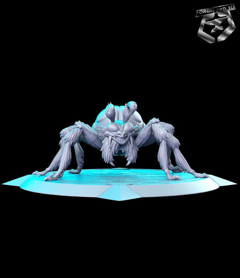 Big spider-RN-Estudio--figurines-fantasy-tabletop-RPG-3D-miniatures