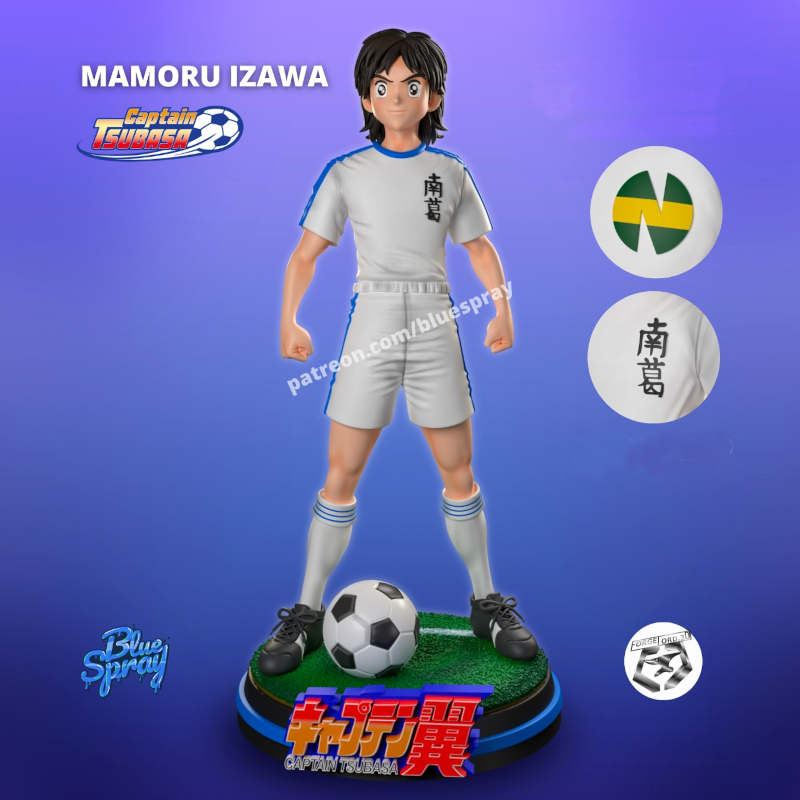 Mamoru Izawa-Blue-Spray--figurines-fantasy-tabletop-RPG-3D-miniatures