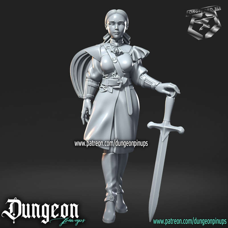 espadachina-statue-75mm-RN-Estudio-figurines-fantasy-tabletop-RPG-3D-miniatures