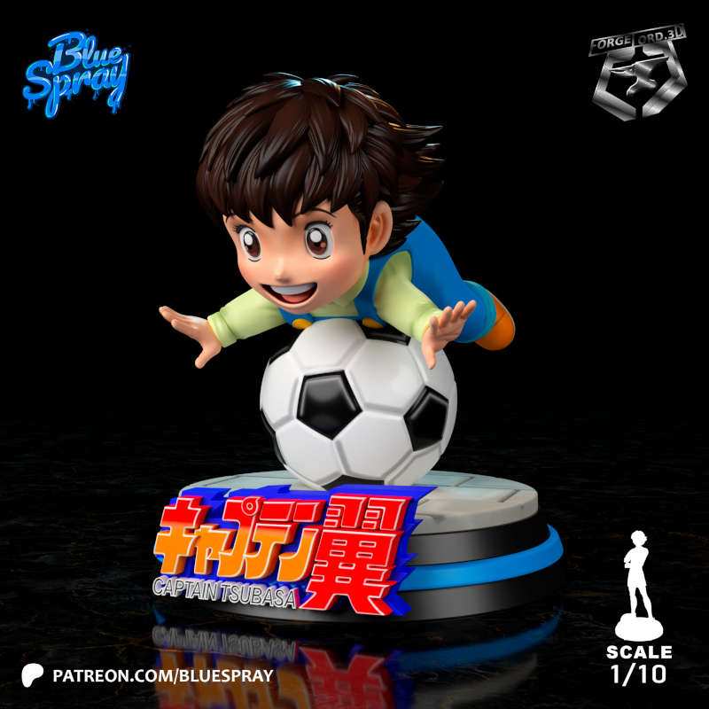 Baby Tsubasa-Blue-Spray--figurines-fantasy-tabletop-RPG-3D-miniatures