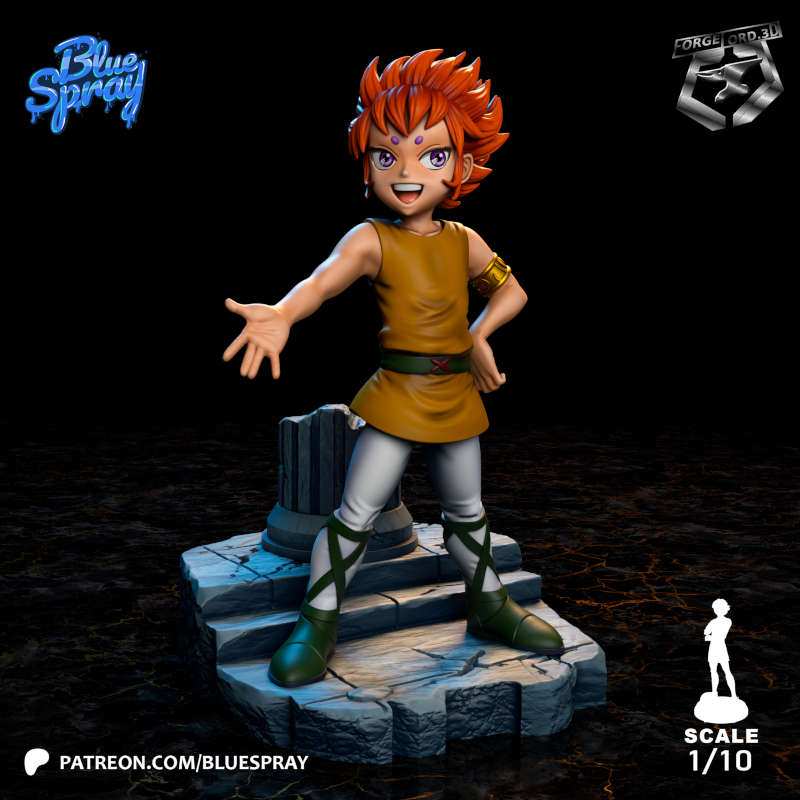 Kiki-Blue-Spray--figurines-fantasy-tabletop-RPG-3D-miniatures