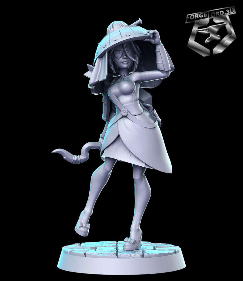 Archer-RN-Estudio--figurines-fantasy-tabletop-RPG-3D-miniatures