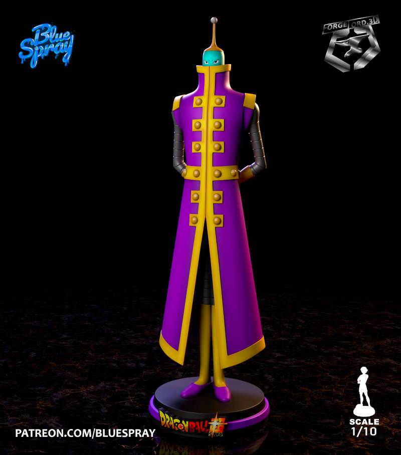 Zeno's Guardian-Blue -Spray--figurines-fantasy-tabletop-RPG-3D-miniatures