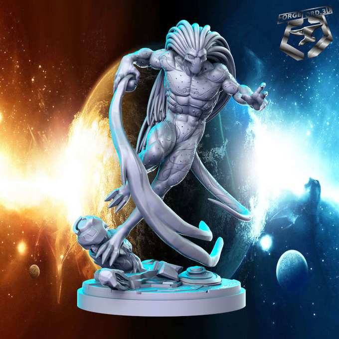 Blackheart-statue-75mm-RN-Estudio-figurines-fantasy-tabletop-RPG-3D-miniatures