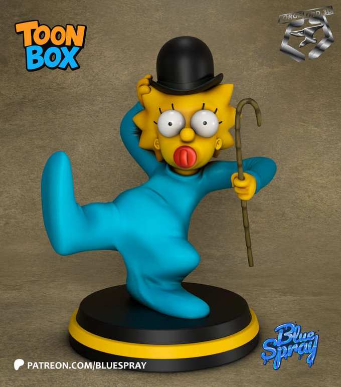 Maggie-Blue-Spray--figurines-fantasy-tabletop-RPG-3D-miniatures