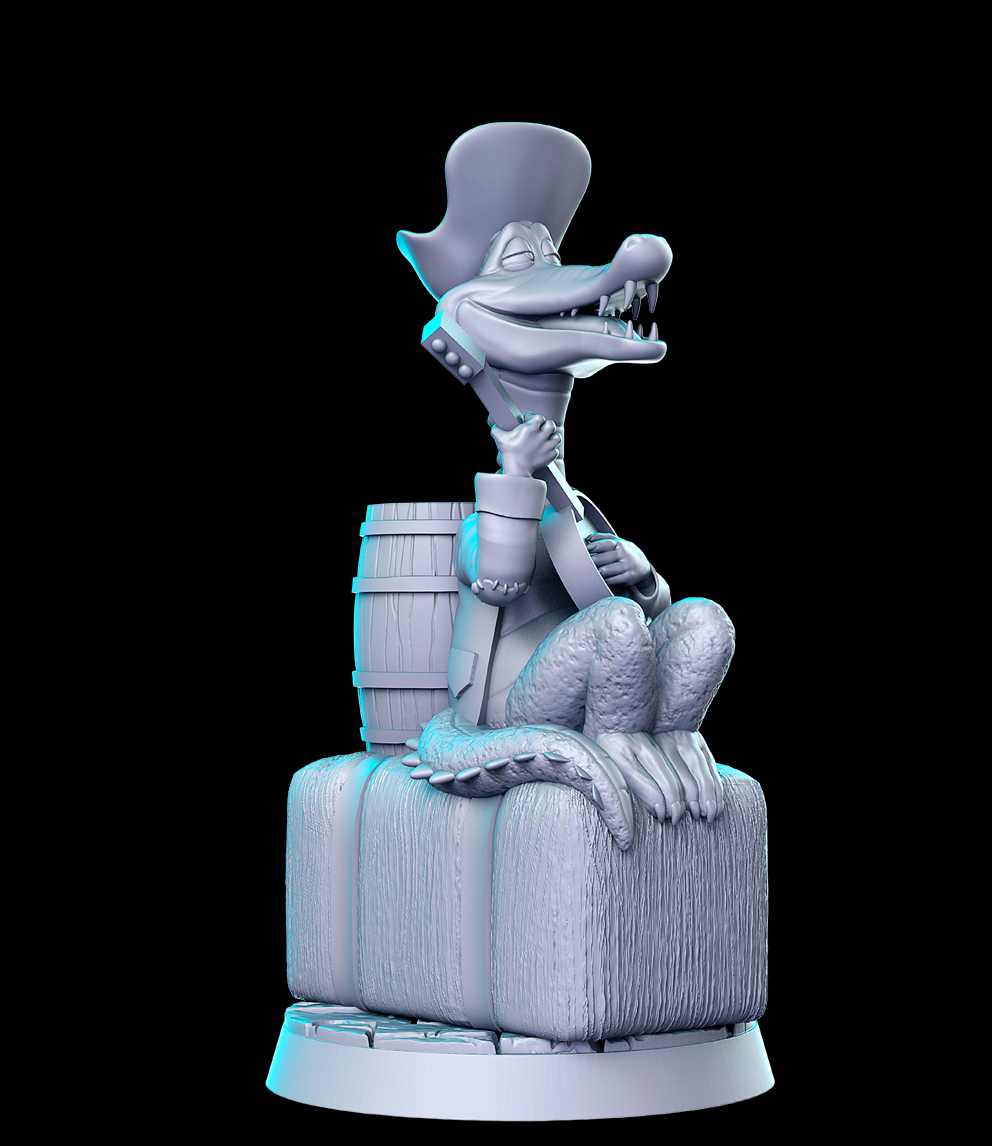 Brer Gator-RN-Estudio--figurines-fantasy-tabletop-RPG-3D-miniatures