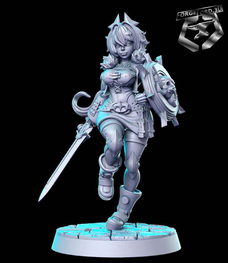 Caesar King-RN-Estudio--figurines-fantasy-tabletop-RPG-3D-miniatures