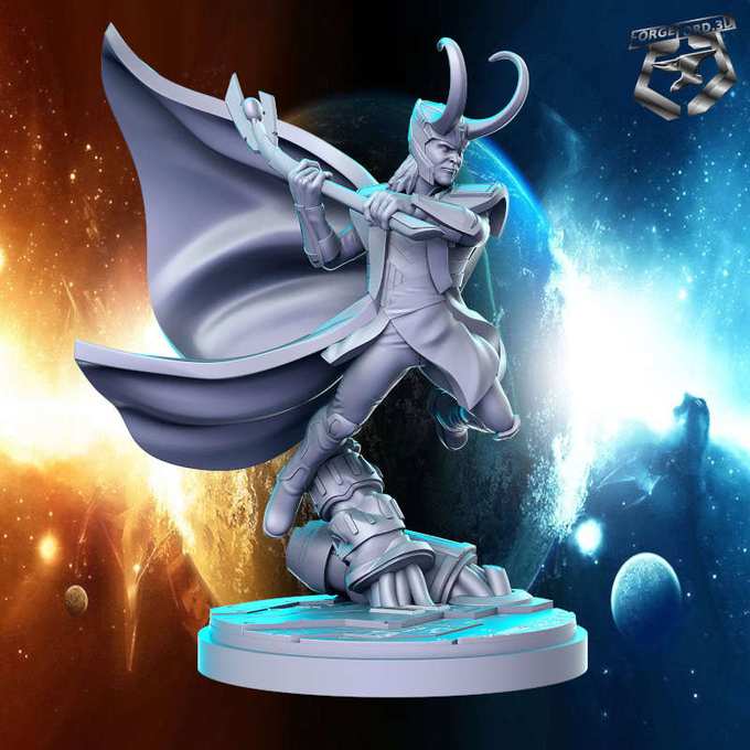 Loki-statue-75mm-RN-Estudio-figurines-fantasy-tabletop-RPG-3D-miniatures
